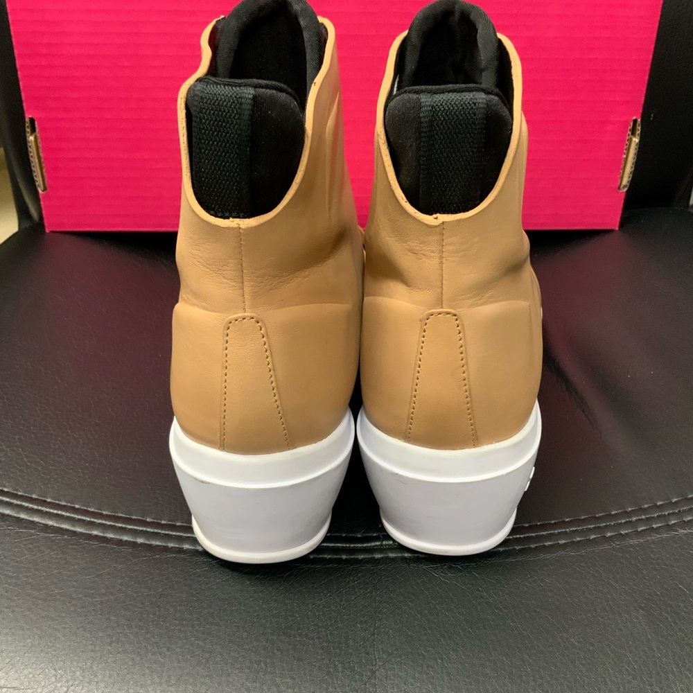 UnderArmour Sportswear Tan Wedge Booties - Picture 6 of 10